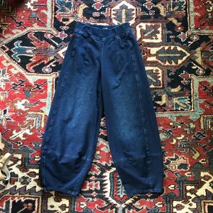 Citron Bleu by Kleen Soft Relaxed Dark Blue Jean Size XS